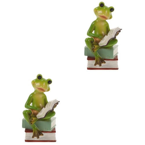 2pcs reusable resin frog - resin,