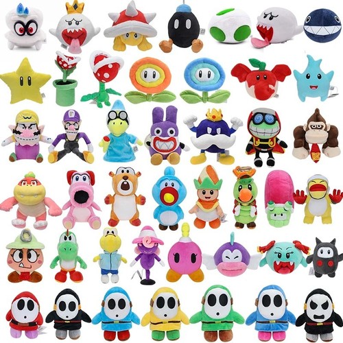 Mario plush toy - mario, bill