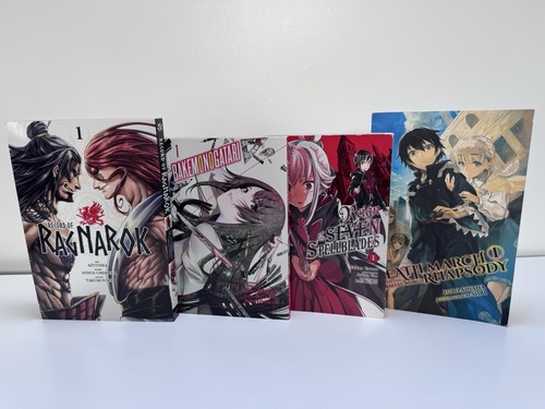 Mixed manga bundle paperbacks - manga,
