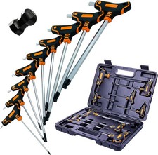 NordWolf 9pc S2 steel T-handle