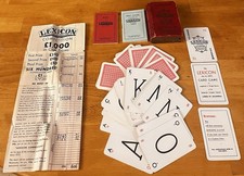 Vintage Lexicon Card Game 1935