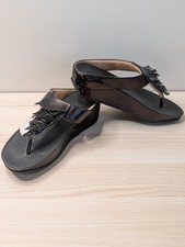 Fitflop Metallic Black Cha Cha