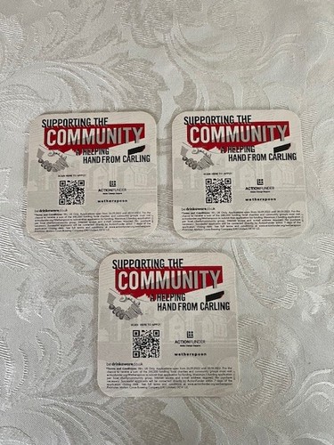 Brand new beer - brand, mats/coasters