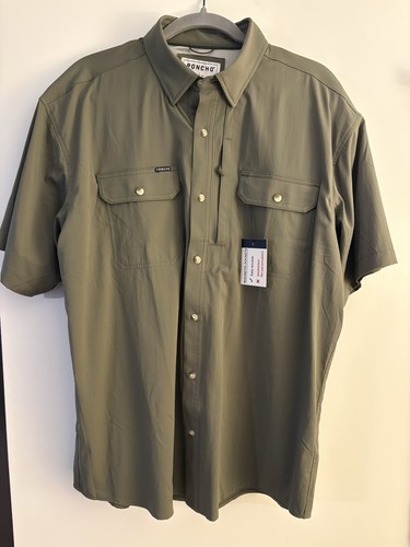Poncho men short - short, (l)