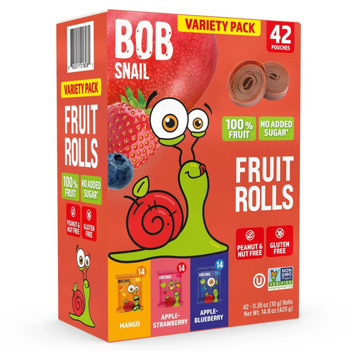 Bob snail fruit rolls variety - snail,