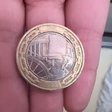 Abraham Lincoln 2006 RARE 2 Pound Coin