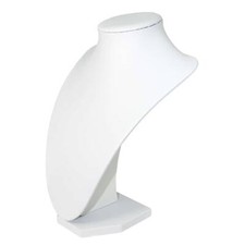 White Leatherette Necklace