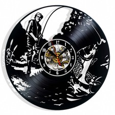 Fisherman Fishing Vinyl Wall