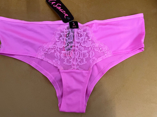 Senza pink lace briefs - la,