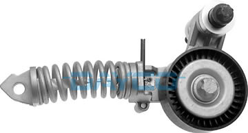New belt tensioner ribbed - new, v-ribbed