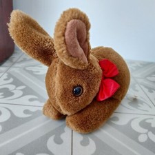 Boots Bunny Rabbit Brown Plush