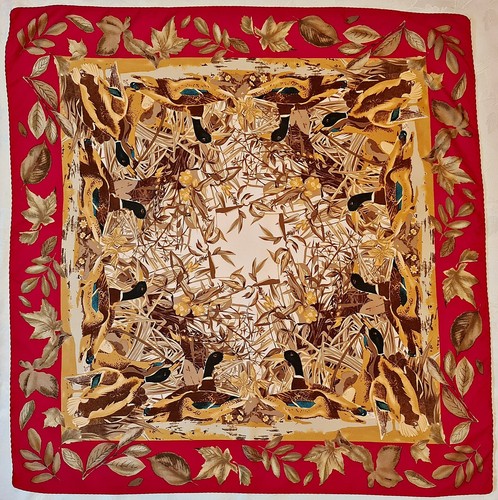 Scarf vintage authentic animal - vintage,