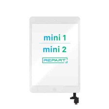 Touch Screen Digitizer for iPad Mini 1 / 2 A1432 A1454 A1455 A1489 A1490 White