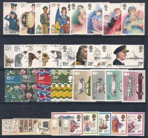 1982 complete commemorative - gb,
