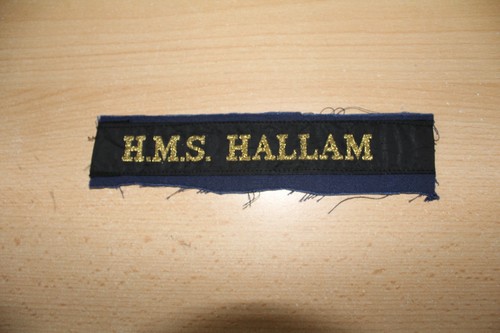 Hms hallam royal - -, cap