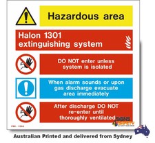 Halon 1301 Extinguishing -