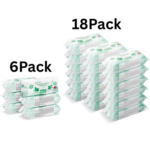 Baby wipes pack 18 - wipes,