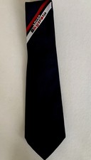 LAKER AIRWAYS CREW NECKTIE. NAVY TIE WITH LAKER  SKYTRAIN LOGO. 