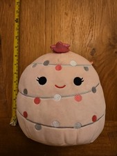 Squishmallows - 8” Christmas Mystery Squad - Garnet The Pink Christmas Tree 