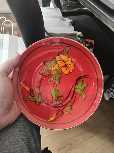 Poole pottery delphis plate - poole,