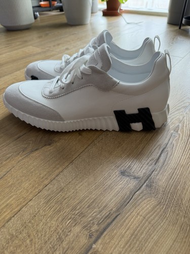 Hermes bouncing white shoe - hermes,