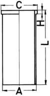 89404190 cylinder liner fits - cylinder,
