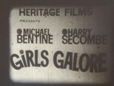 GIRLS GALORE 1952 SUPER 8 B/W