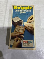 vintage boggle game , a hidden