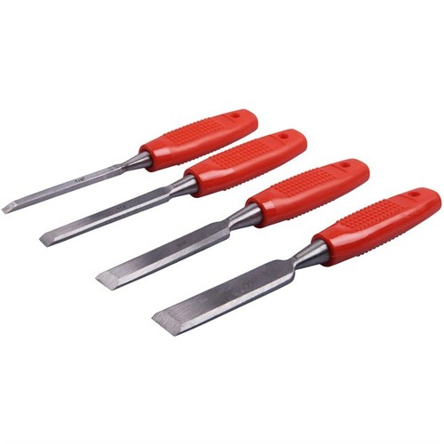 4pc bevel edge chisel set - 4pc,