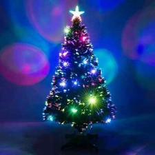 Fibre optic christmas - christmas, tree