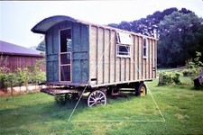 Showmans living wagon - living,