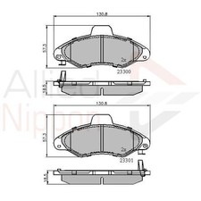 Brake pads set for ford - brake,