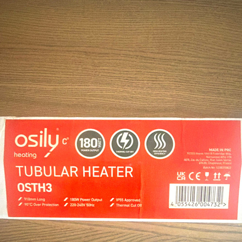Osily osth3 tubular heater - osily,