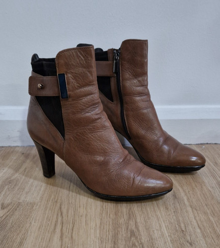 Aquatalia tan heeled - aquatalia, ankle