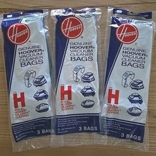 3 Packages Hoover Vaccuum Bags