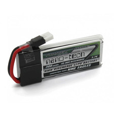 Turnigy Nano-Tech 300mAh 1S LiPo Battery Pack 3.7V 45C 90C Nine Eagles Solo Pro