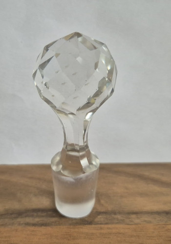 Antique solid glass perfume - antique,