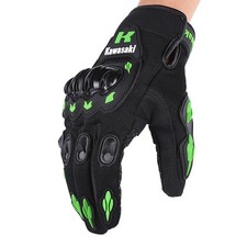 Green Kawasaki Knuckle Motorcycle Bike Enduro Gloves Cycling Motorcross 100%
