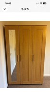 IKEA BRIMNES WARDROBE BROWN