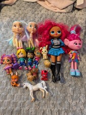 Joblot Dolls and Animals Bundle Various Sizes