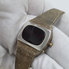 1970s Vintage Womens Red LED