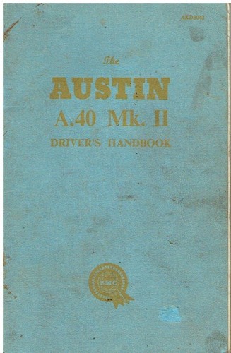 Austin a40 farina mk2 - farina,