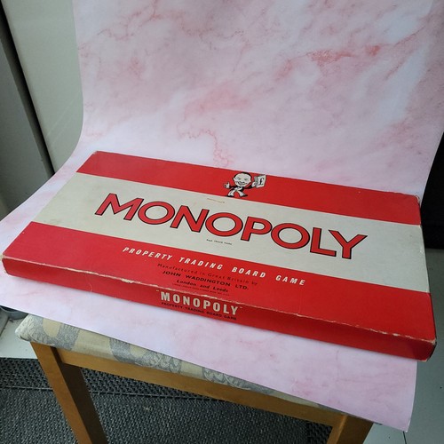 Vintage waddingtons monopoly - waddingtons,