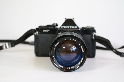 Pentax film camera with - pentax,