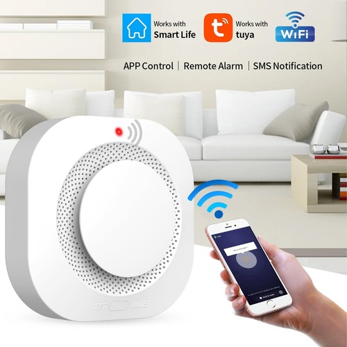Wireless wifi smoke alarm fire - wifi,