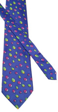 977 )  FRED LENZO ITALY  MEN'S TIE 100% SILK