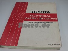 Toyota EWD015F Electrics 1986