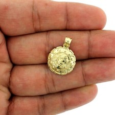 Real 10K Yellow Gold Jesus &