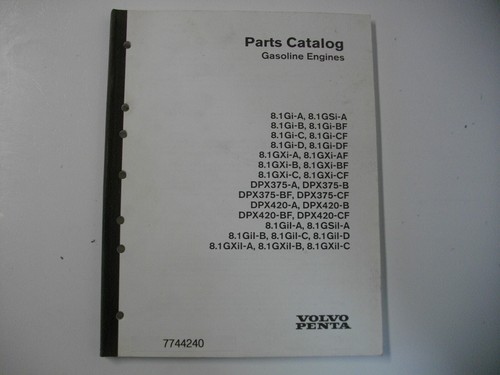 2003 volvo penta factory parts - volvo,