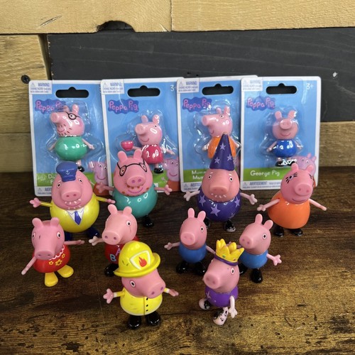 Peppa pig figure lot - peppa, of